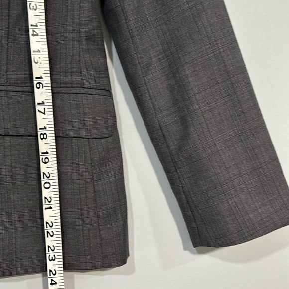 C2 BY CALIBRATE BOY BLAZER WOOL BLEND GRAY V NECK SZ 14 - Picture 6 of 10